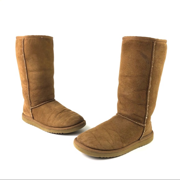 UGG Australia Classic Tall Chestnut Boots - Picture 5 of 13